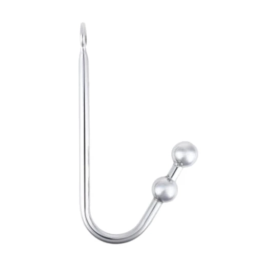 Balls 4417 Pleasurable Two Steel Anal Hook Stainless 0704